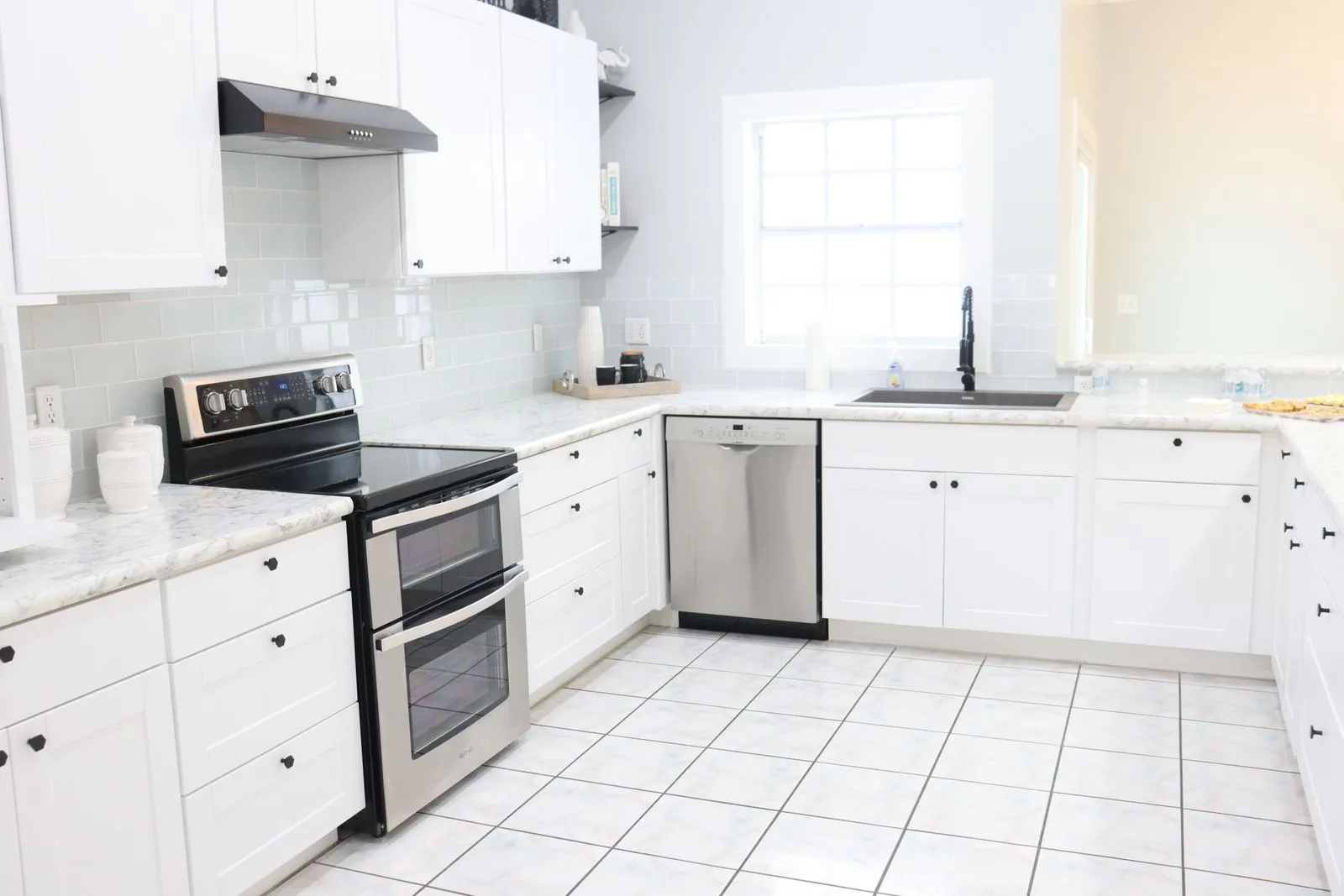 Kitchen interior and cabinets