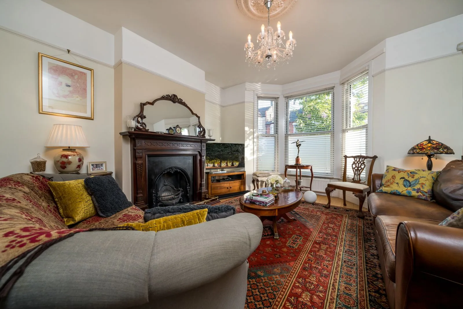 Furnished living room