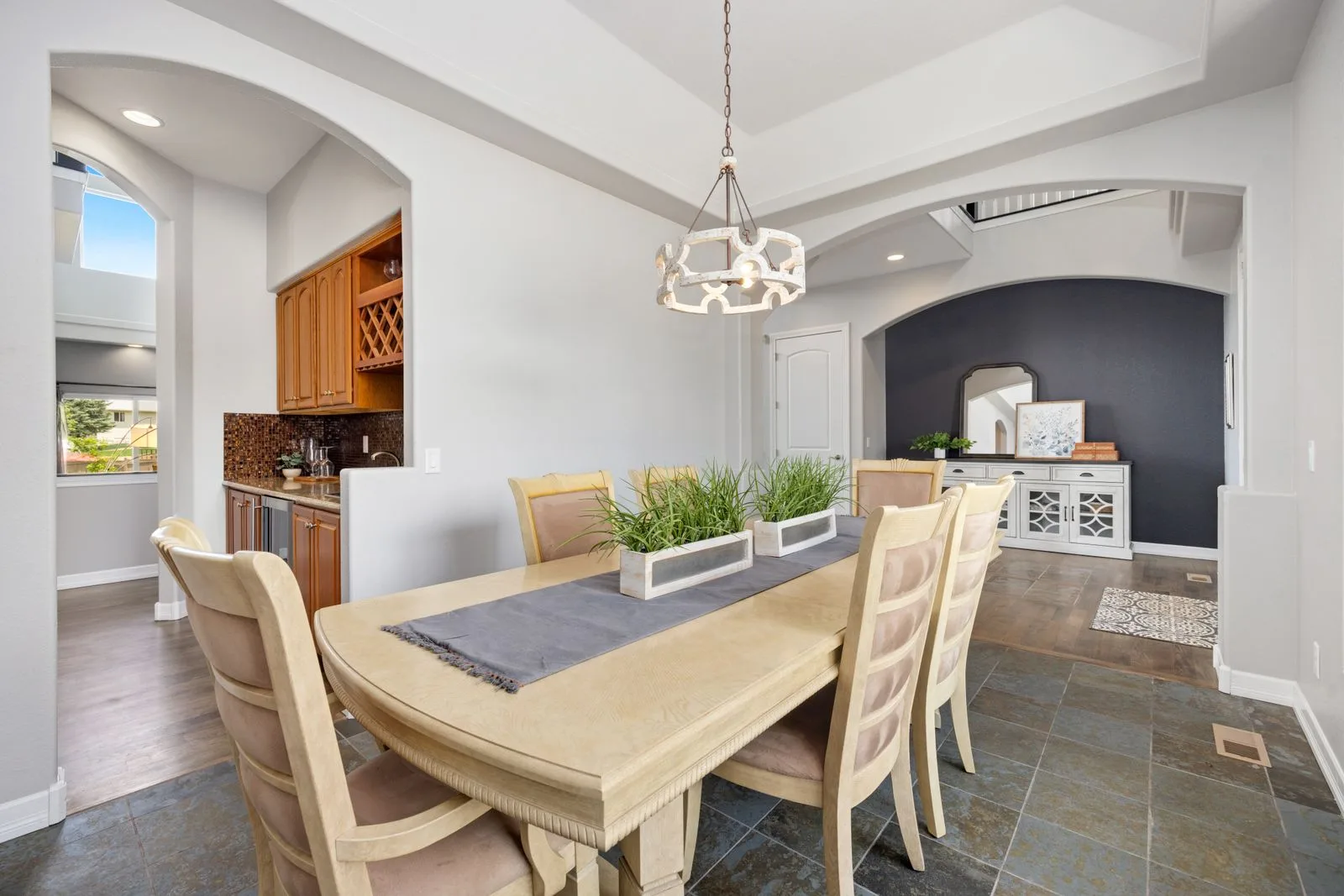 Dining room and table