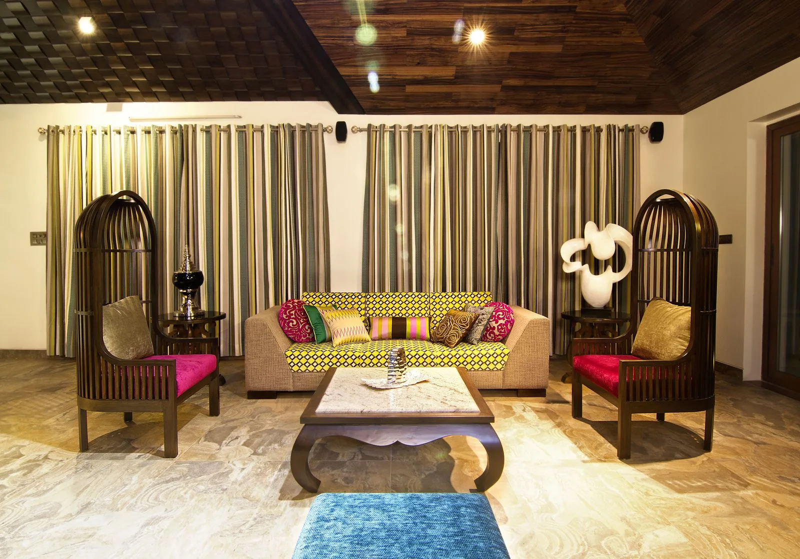 Furnished living room