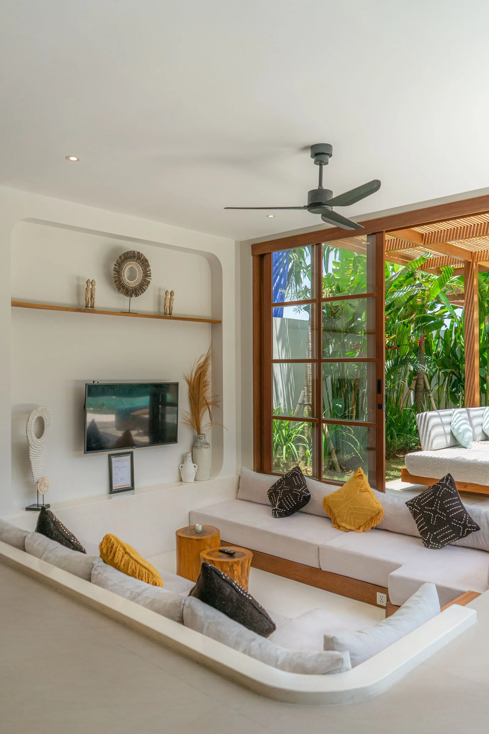 Furnished living room