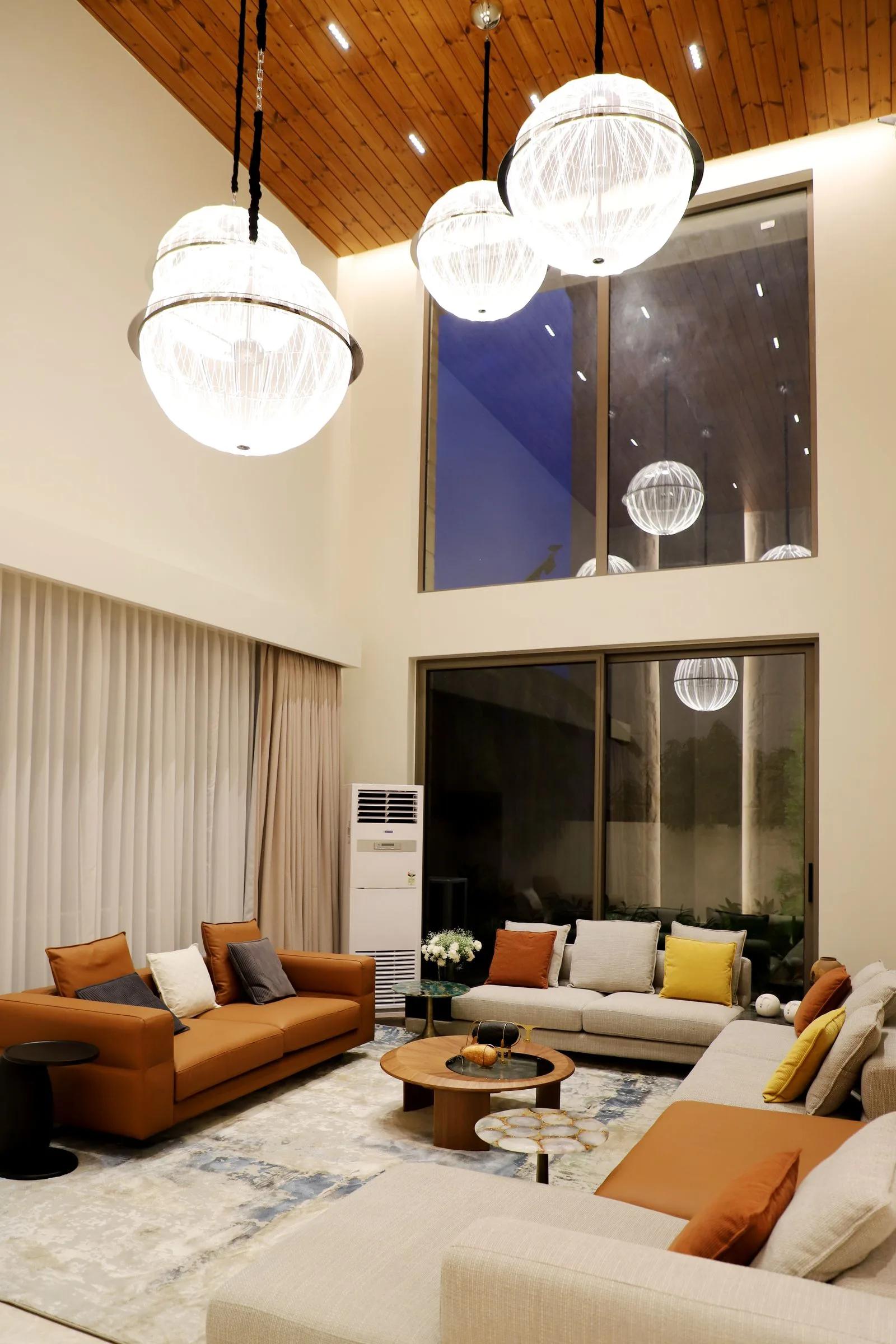 Furnished living room