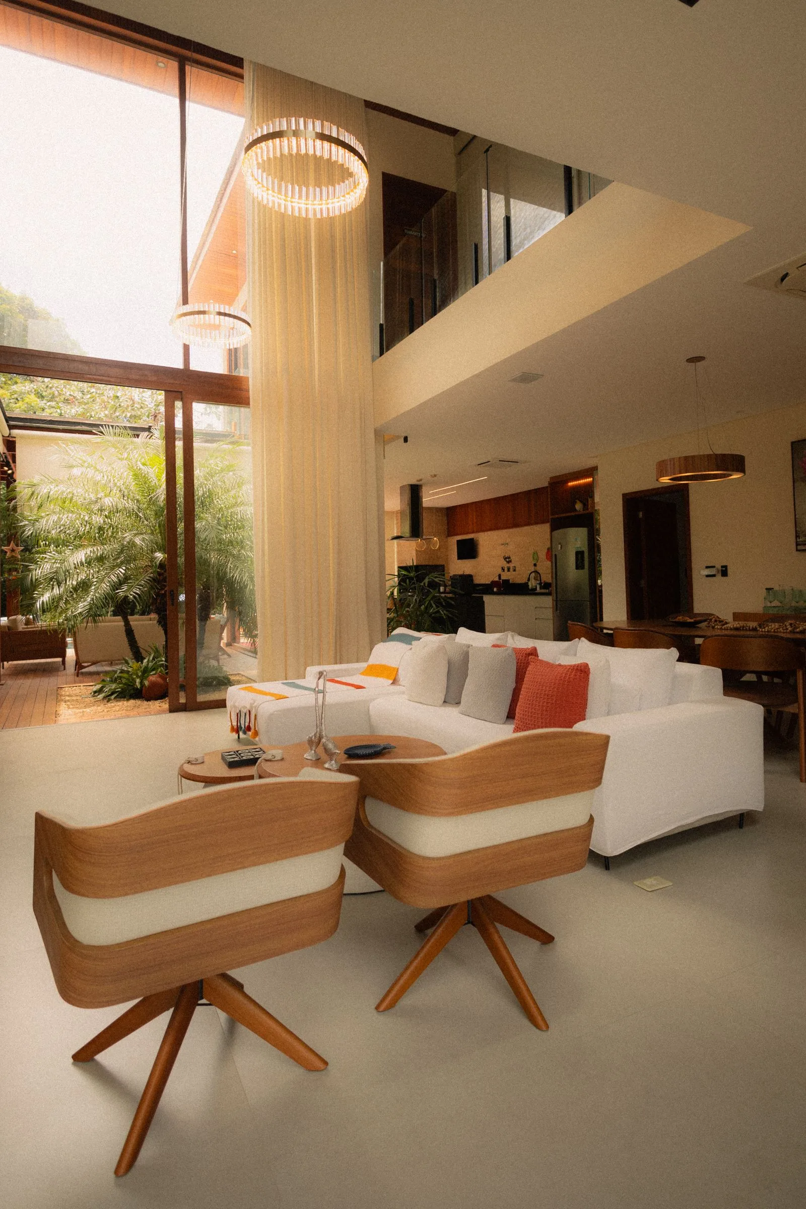 Furnished living room