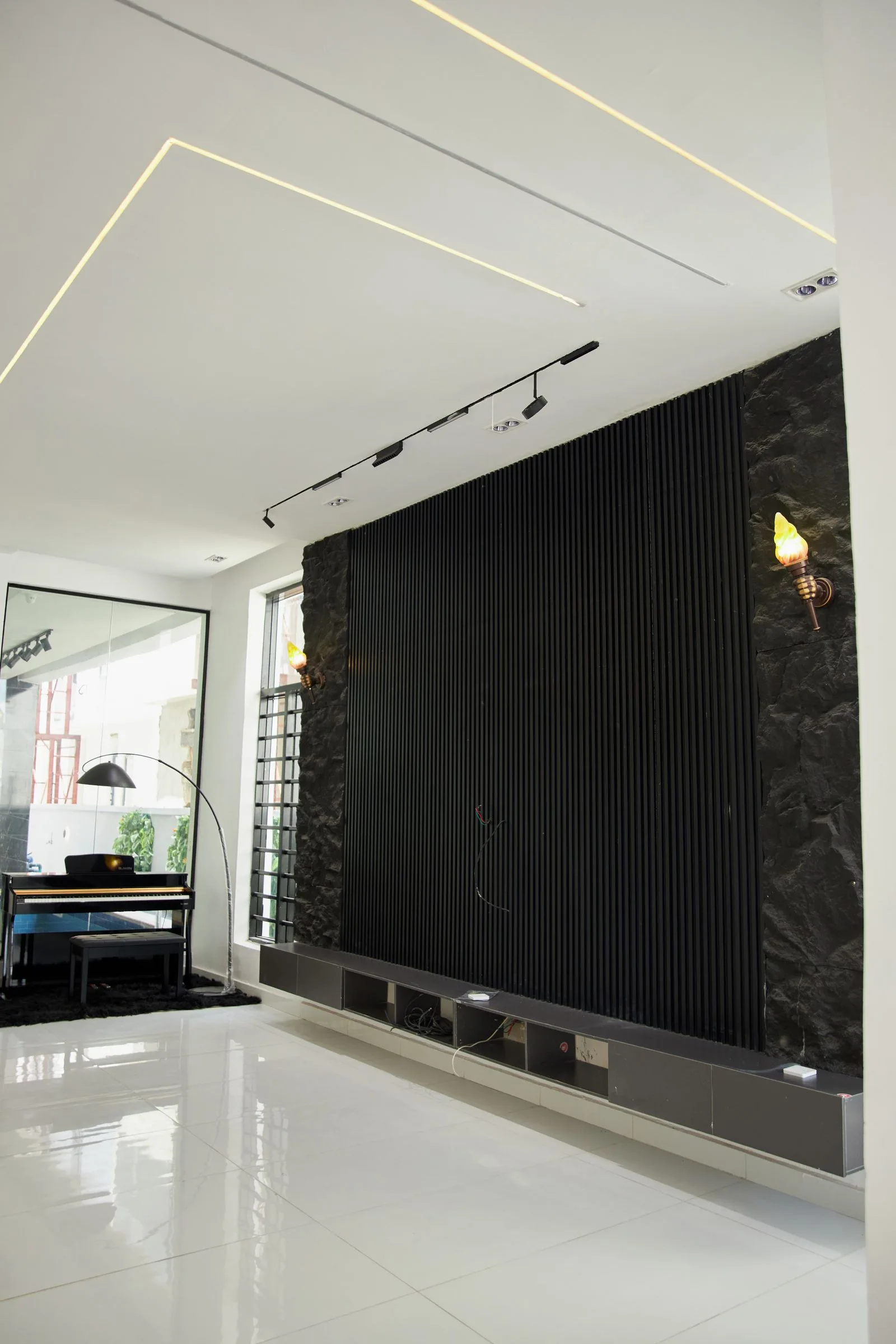 Furnished living room