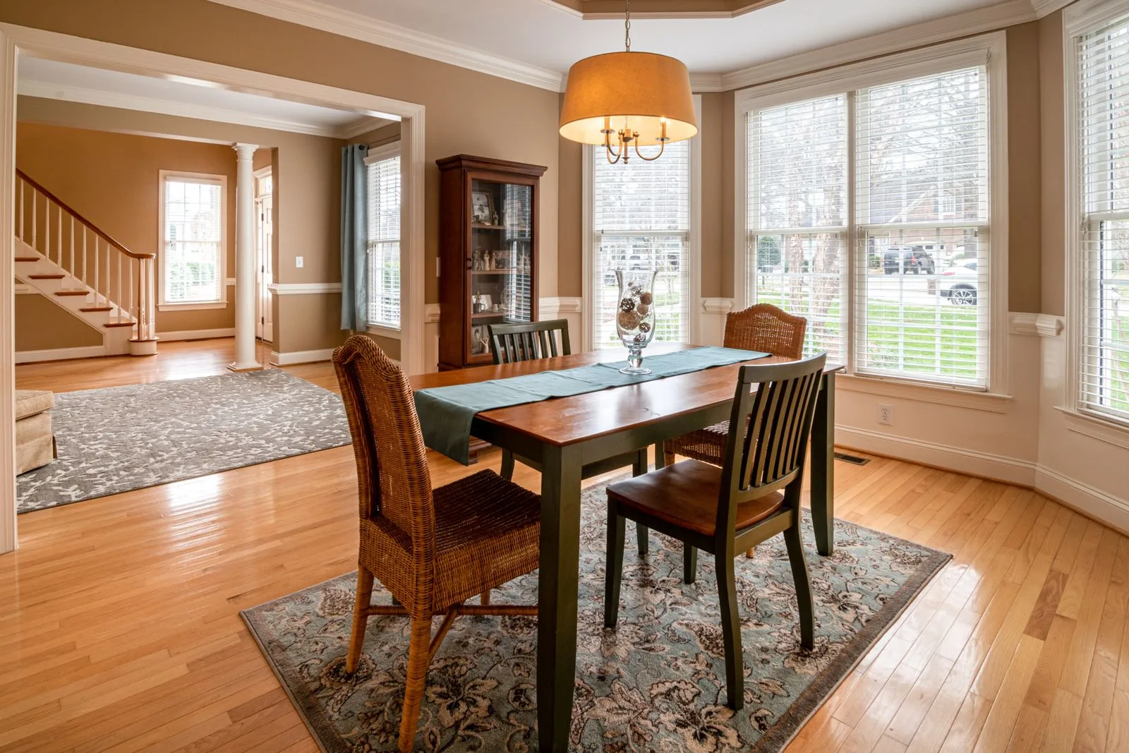 Dining room and table