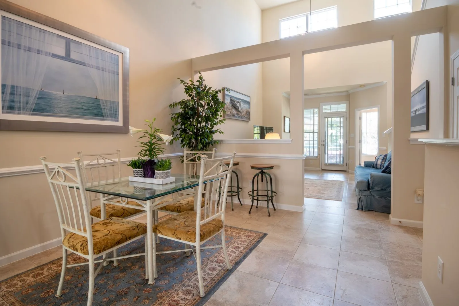 Dining room and table