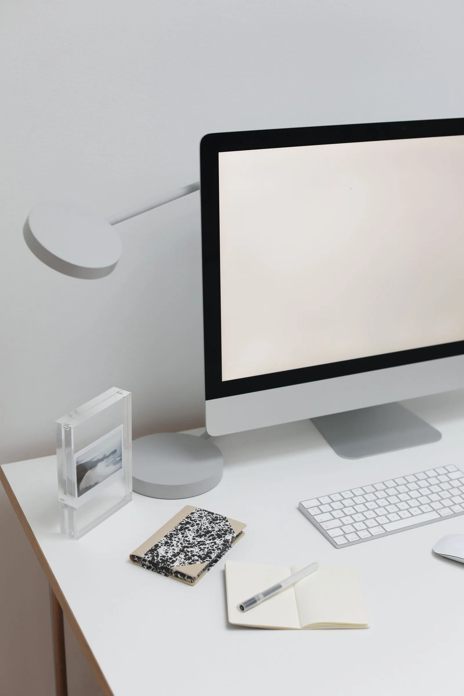 Home office workspace