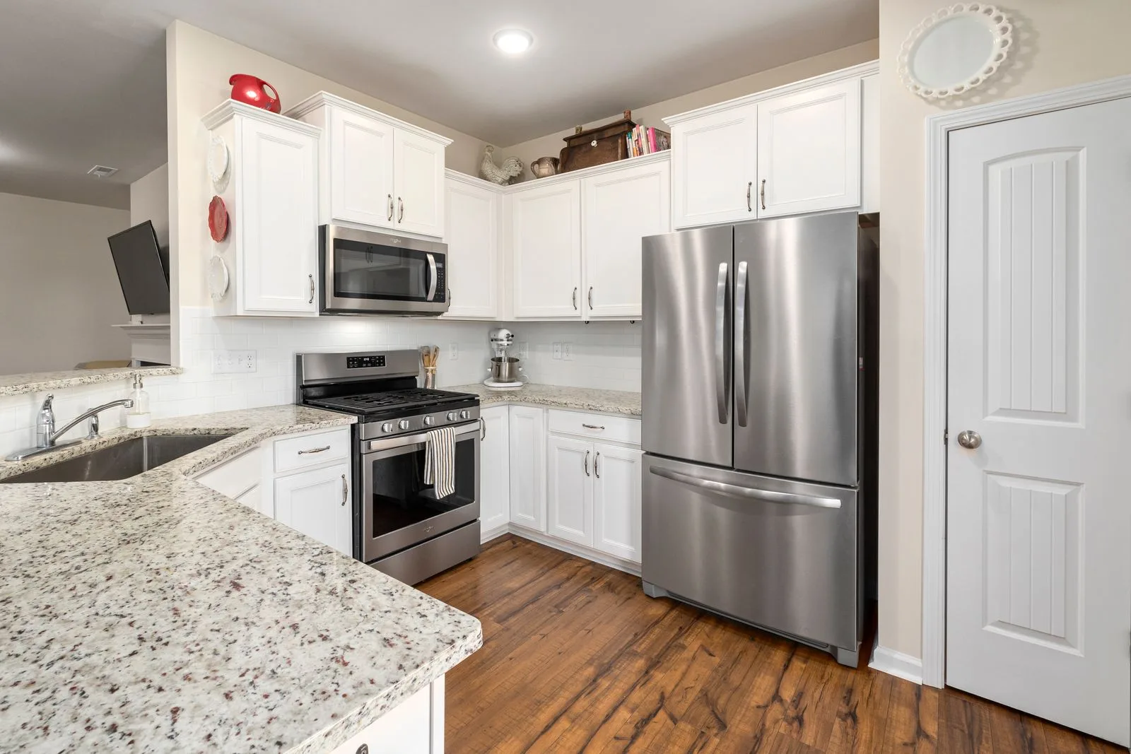 Kitchen interior and cabinets