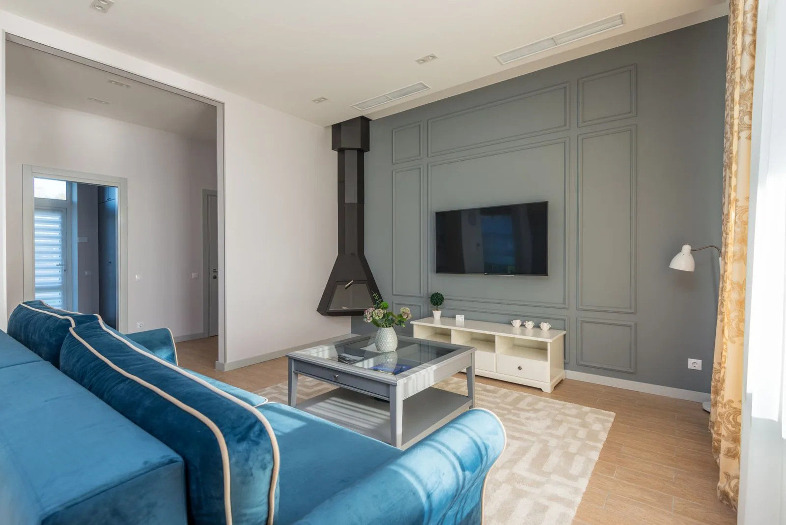 Furnished living room